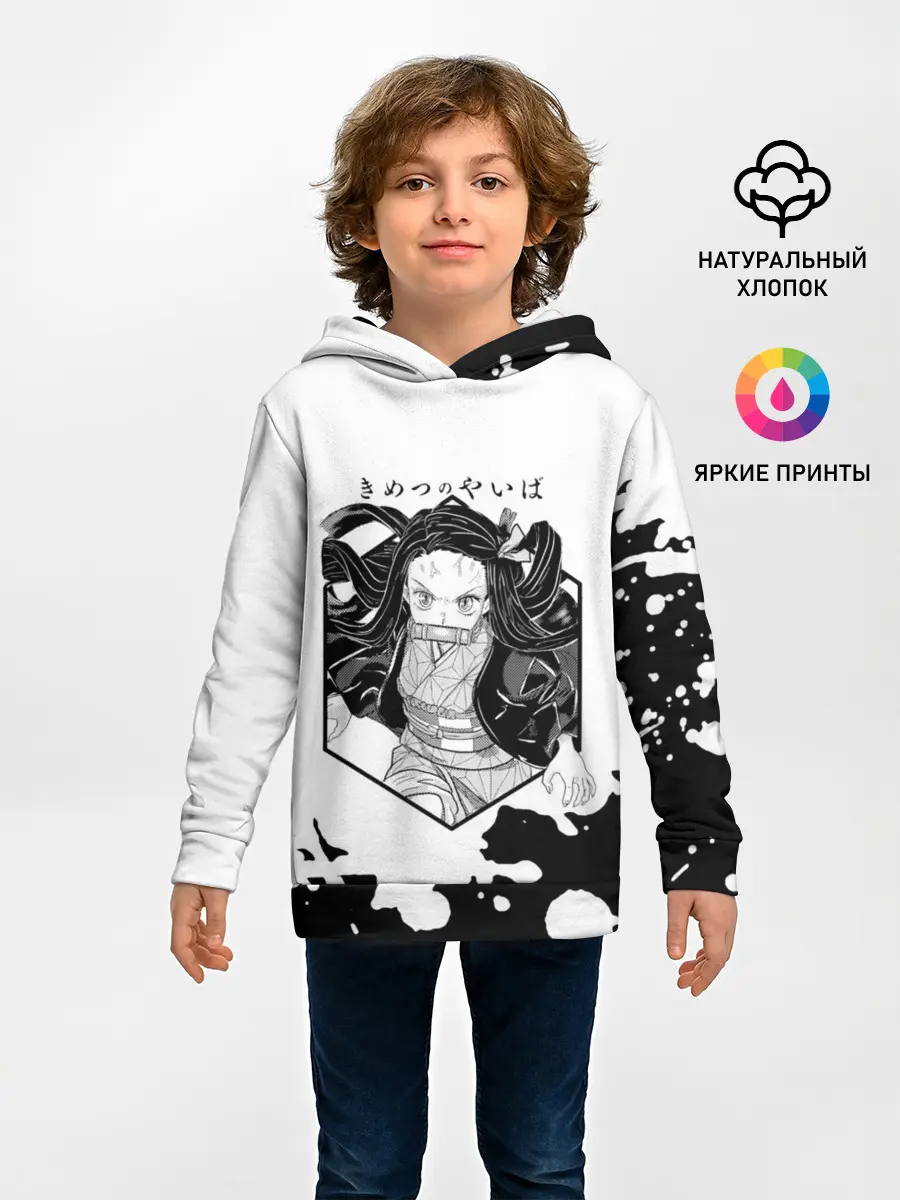 Детское худи / Nezuko Kamado Kimetsu no Yaiba