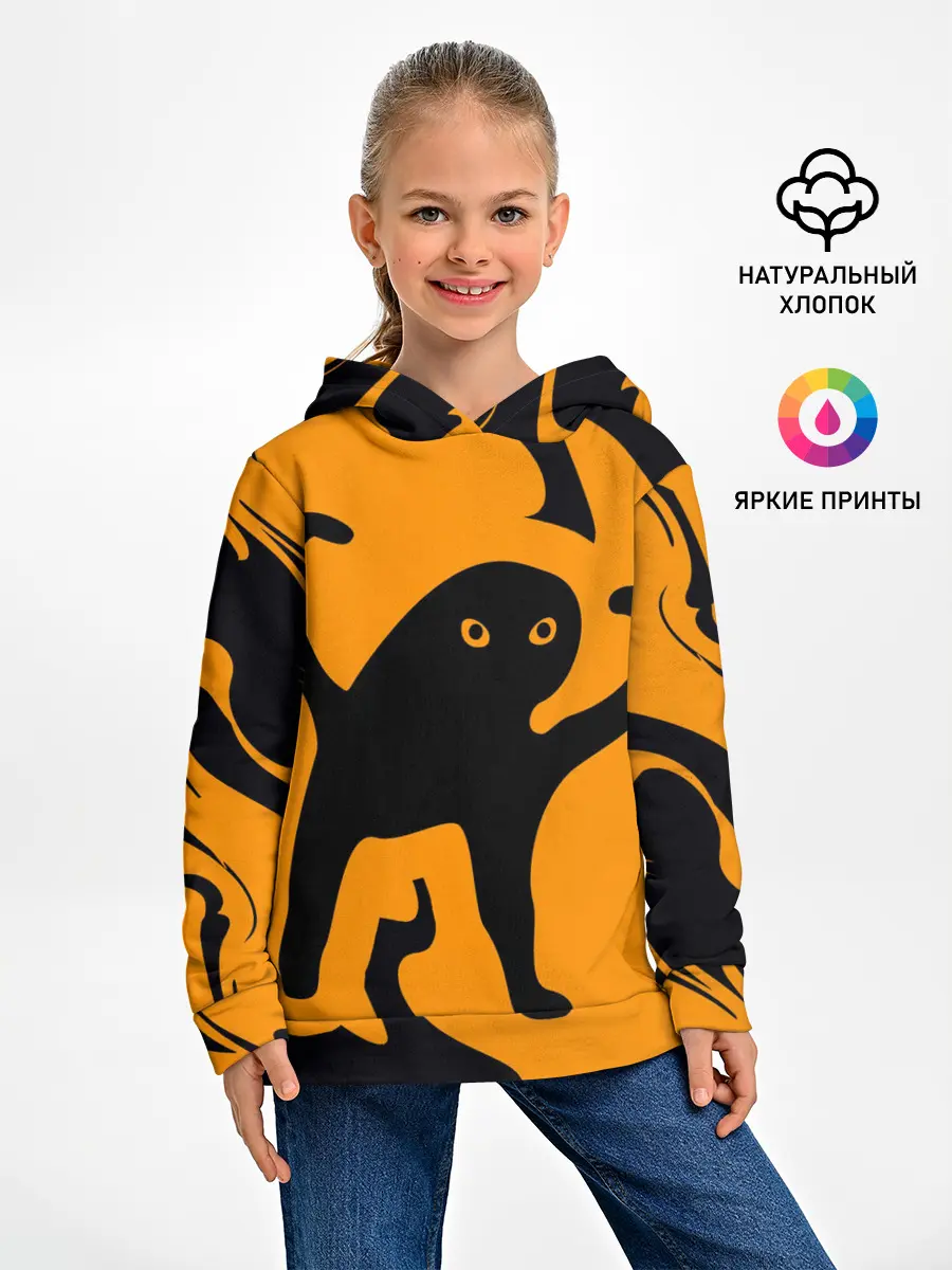 Детское худи / Кот- мем