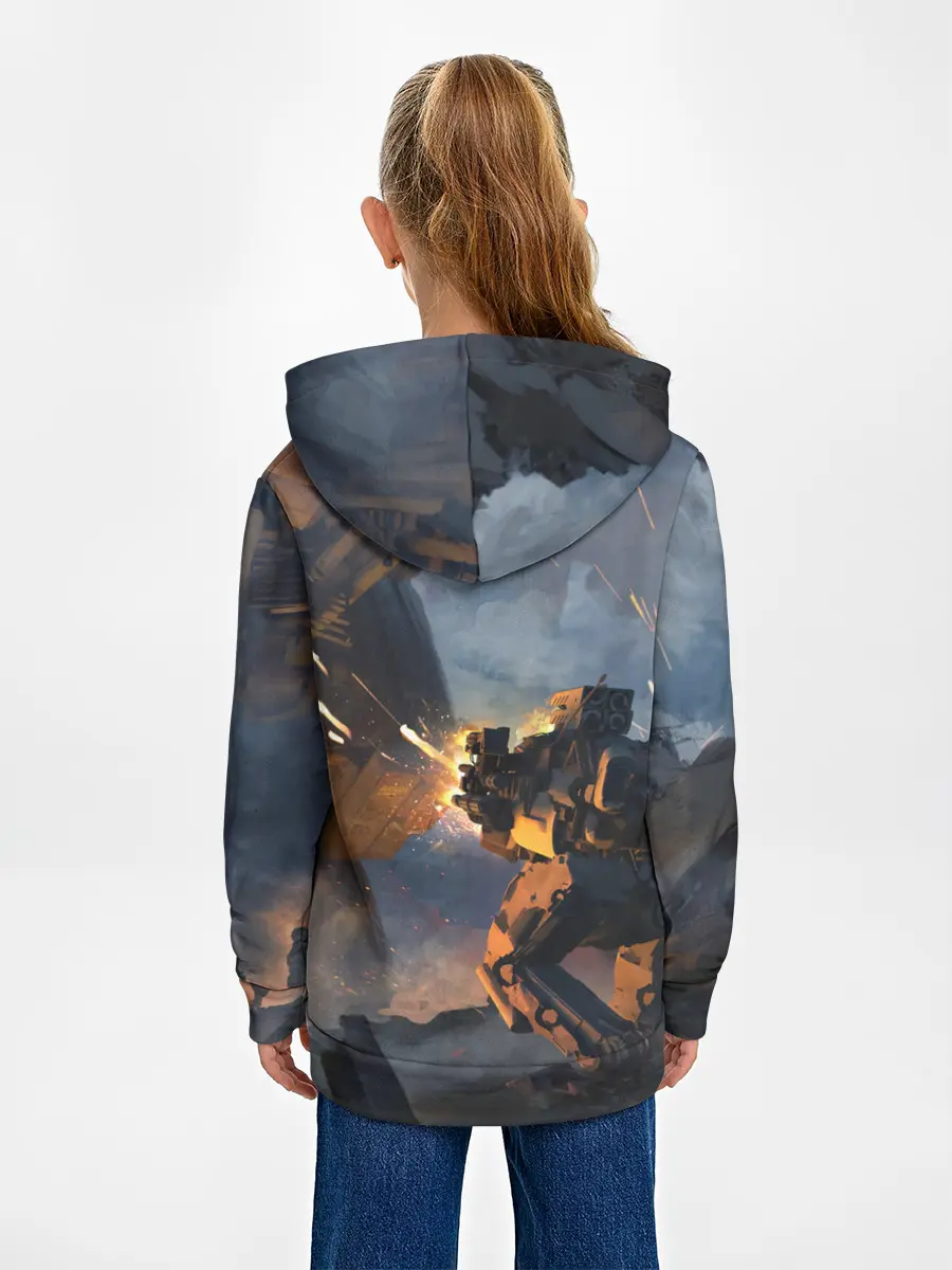 Детское худи / Battletech warrior