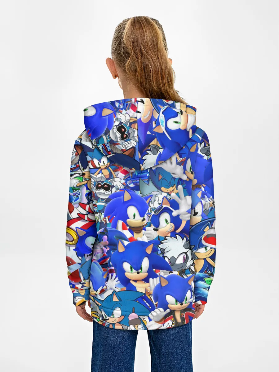 Детское худи / SONIC СИНИЙ ЁЖ СОНИК