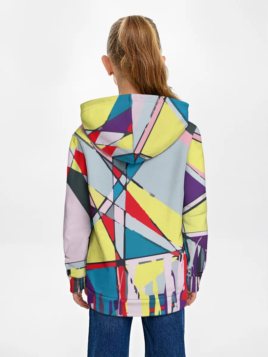 Детское худи / Cubisme