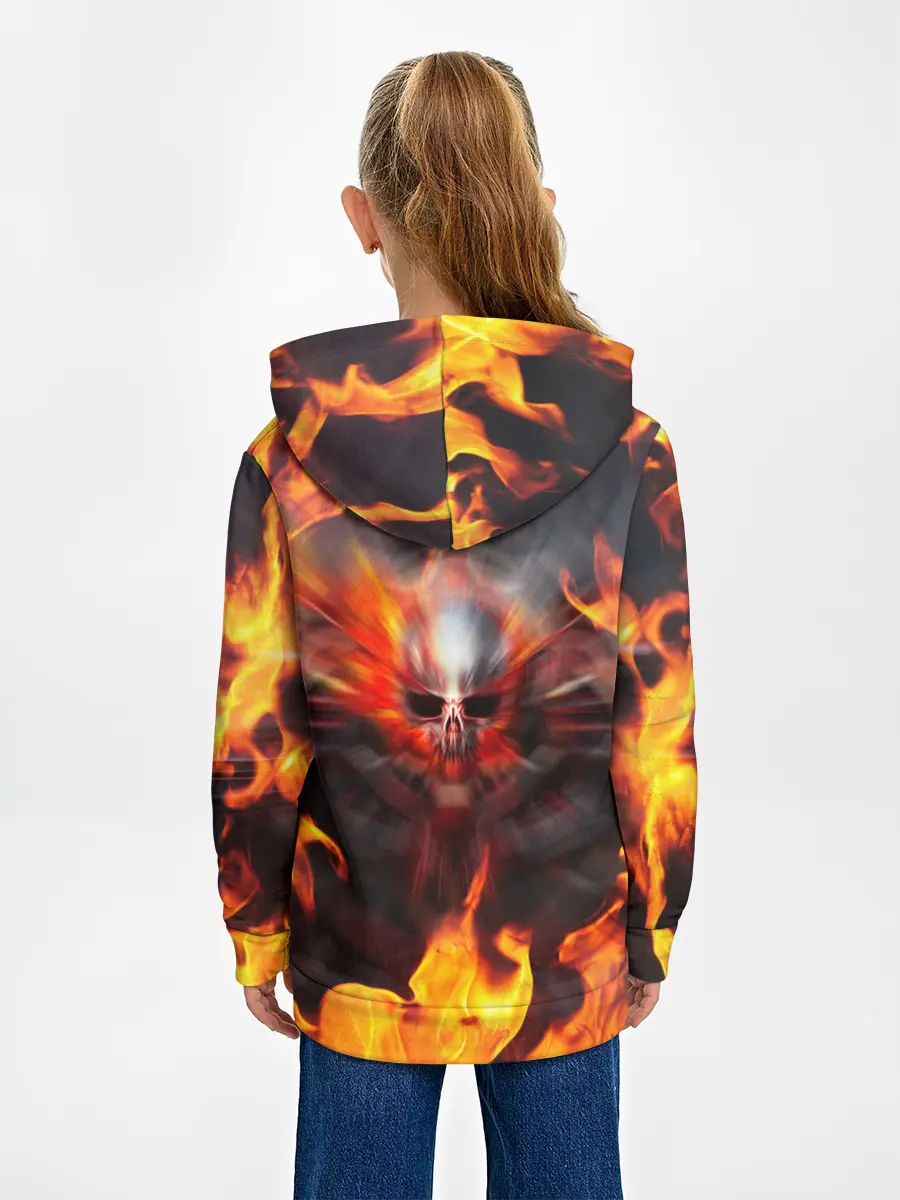 Детское худи / FIRE GEARS OF WAR | ПОСТЕР В ОГНЕ