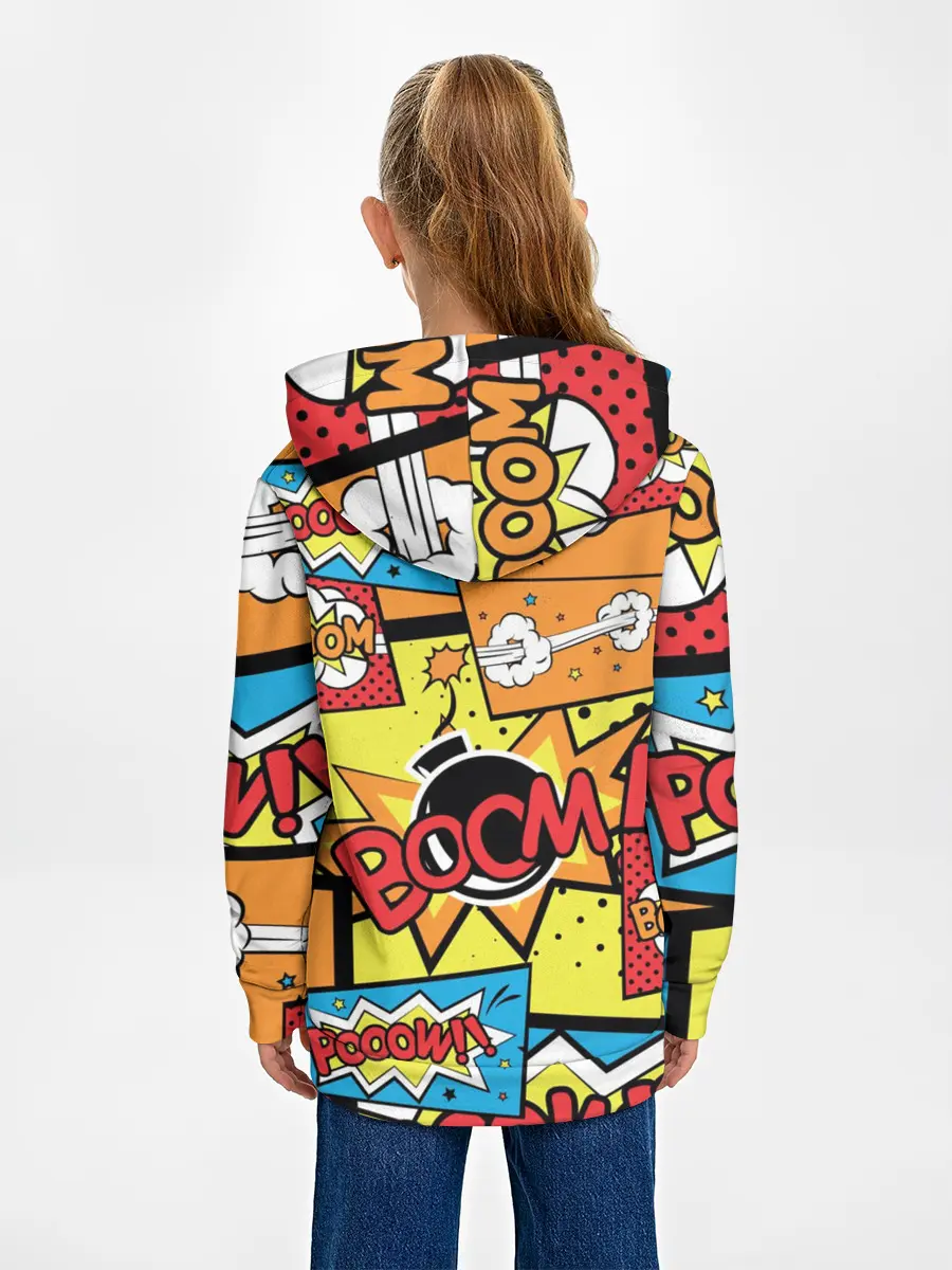 Детское худи / Boom Pop Art