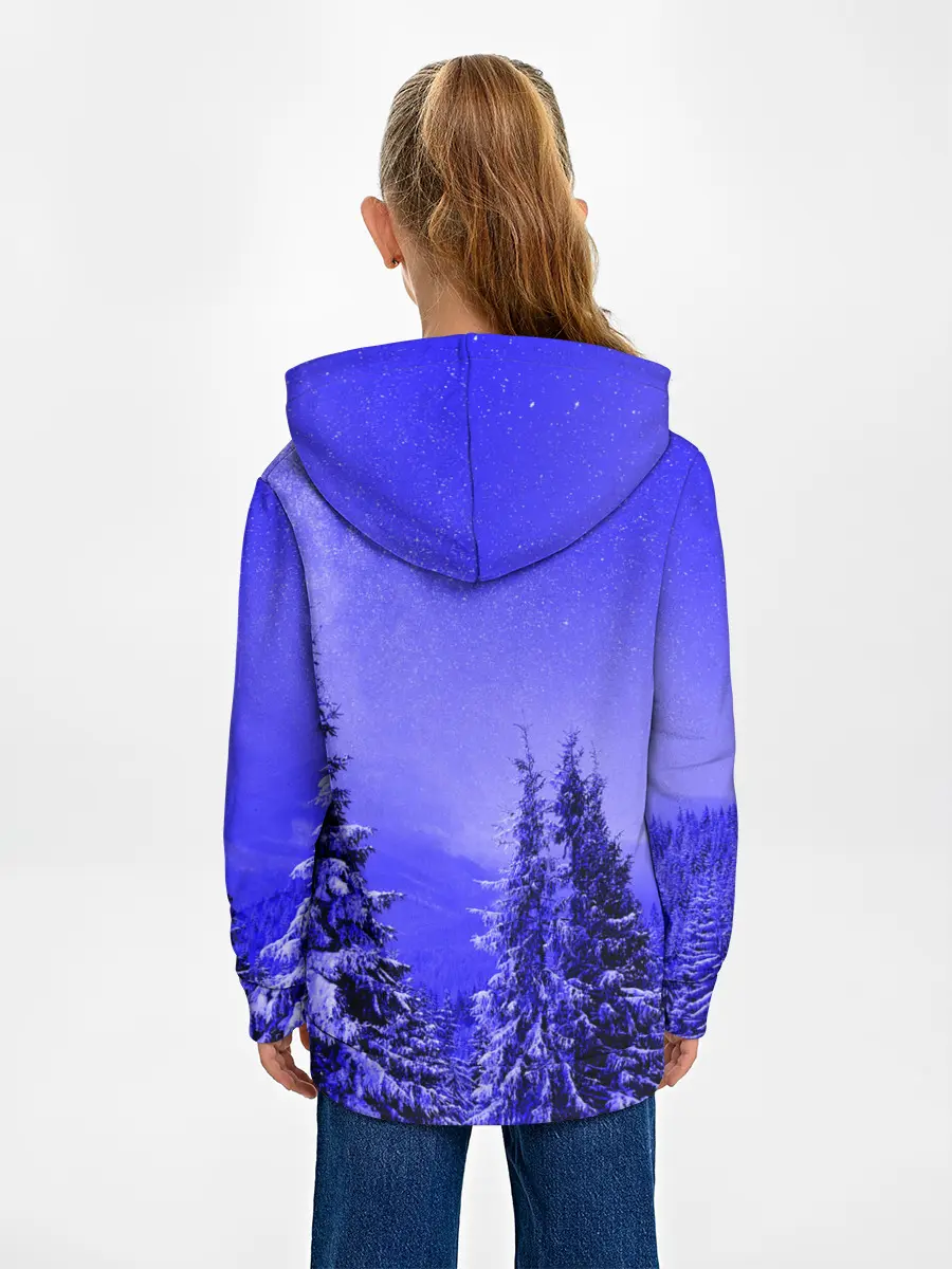 Детское худи / Зимний лес