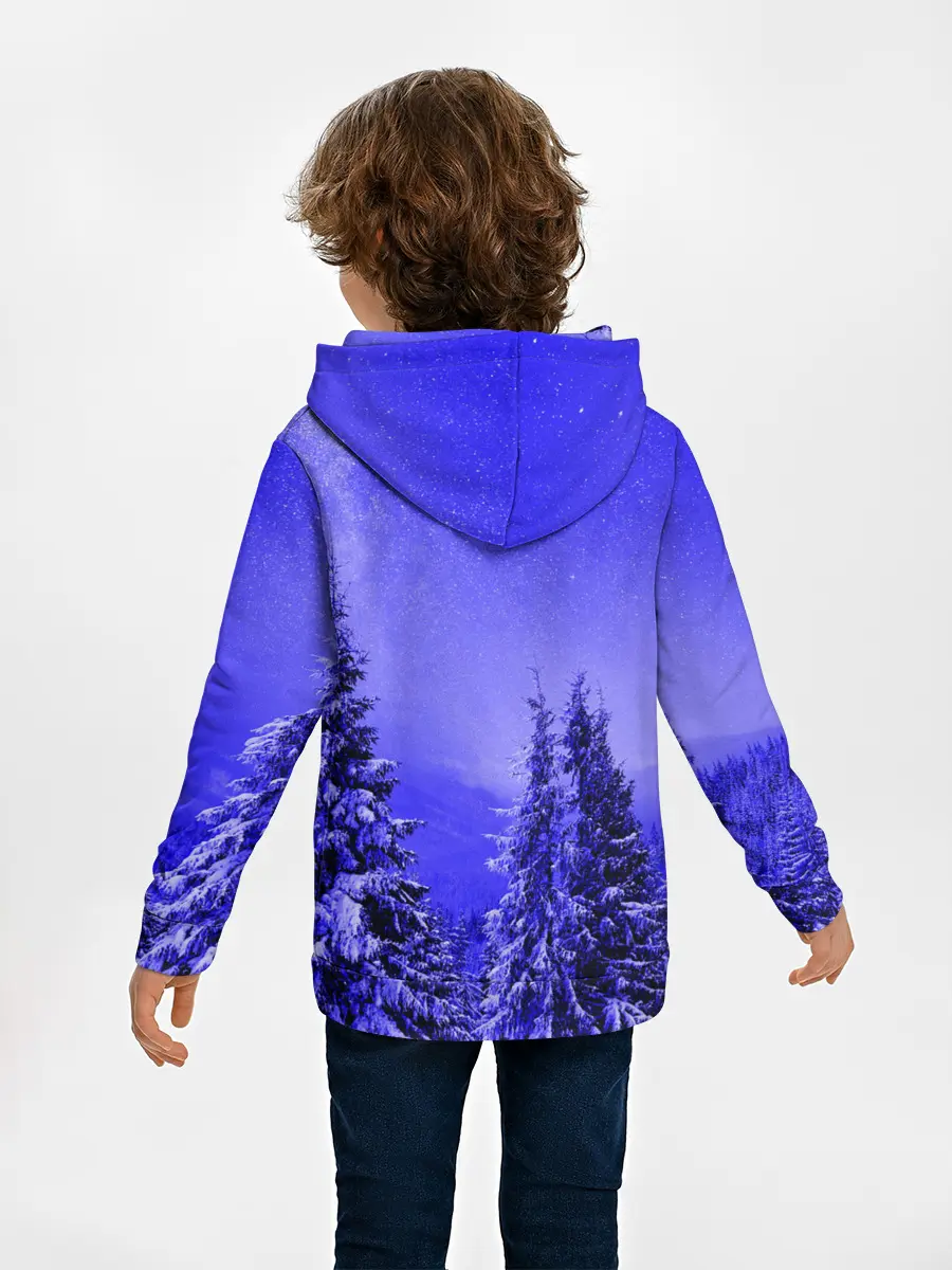 Детское худи / Зимний лес