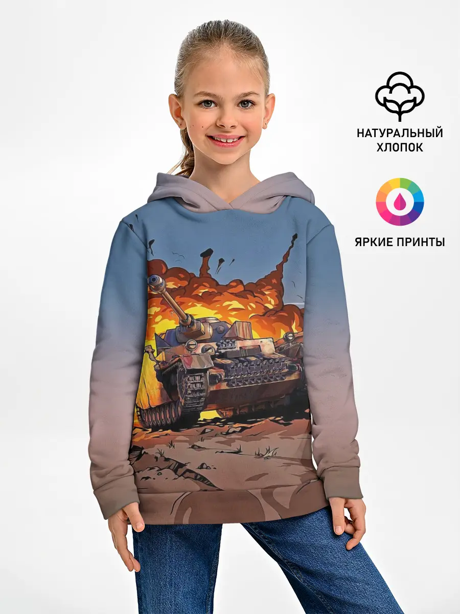 Детское худи / Танк