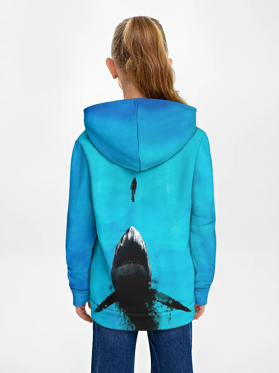 Детское худи / Акула на охоте