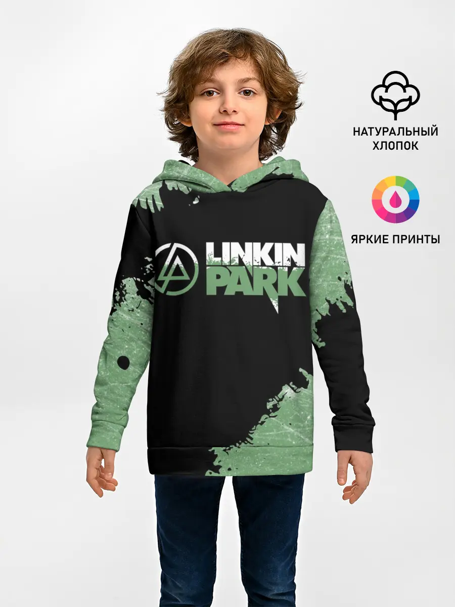 Детское худи / Линкин Парк в стиле Гранж | Linkin Park