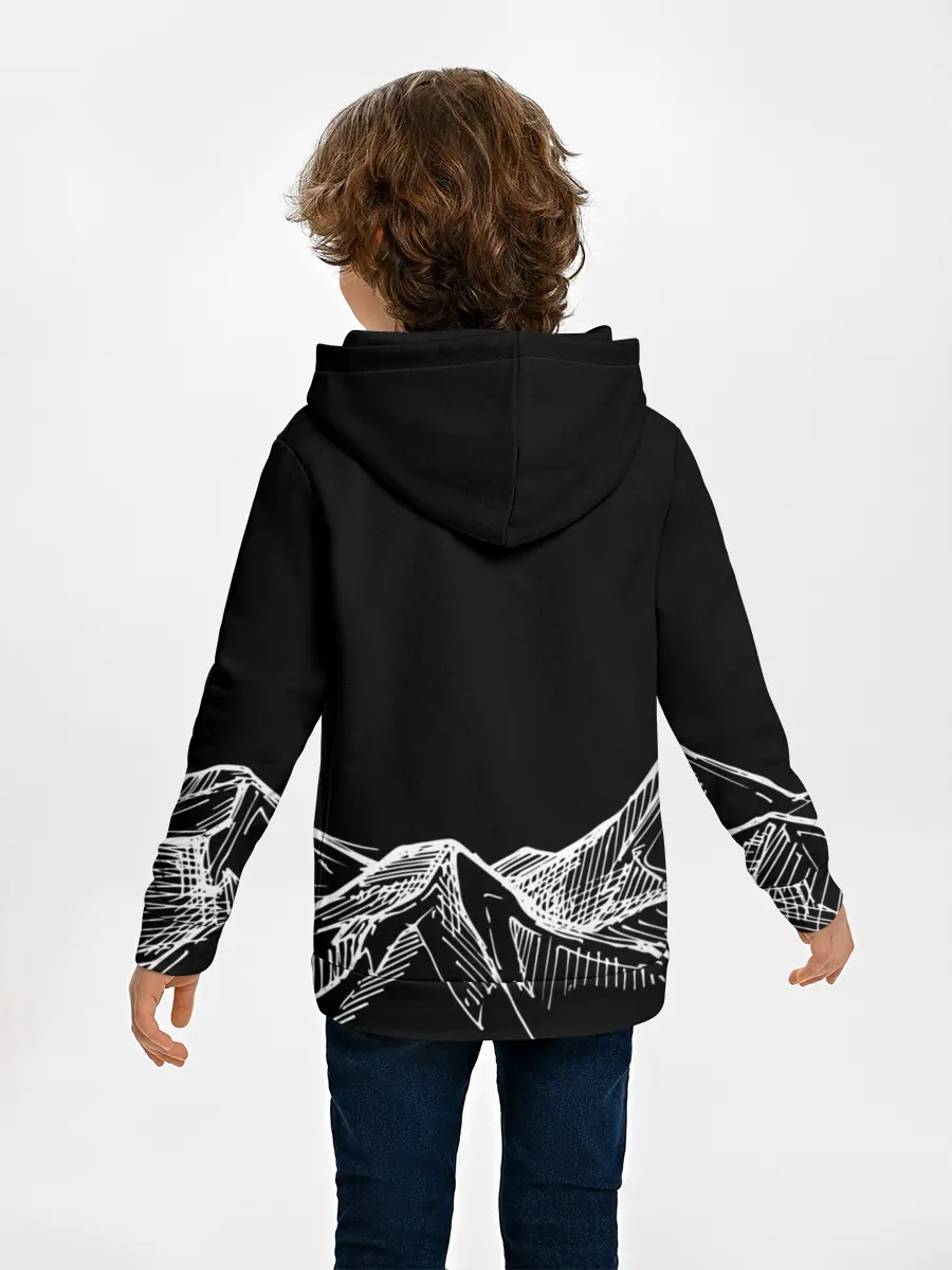 Детское худи / Горы