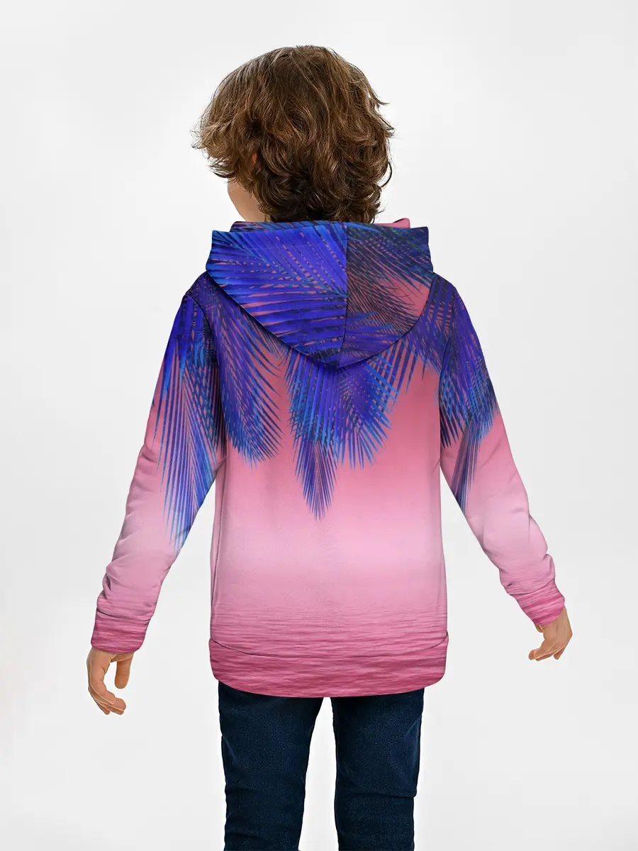 Детское худи / Неоновые Тропики