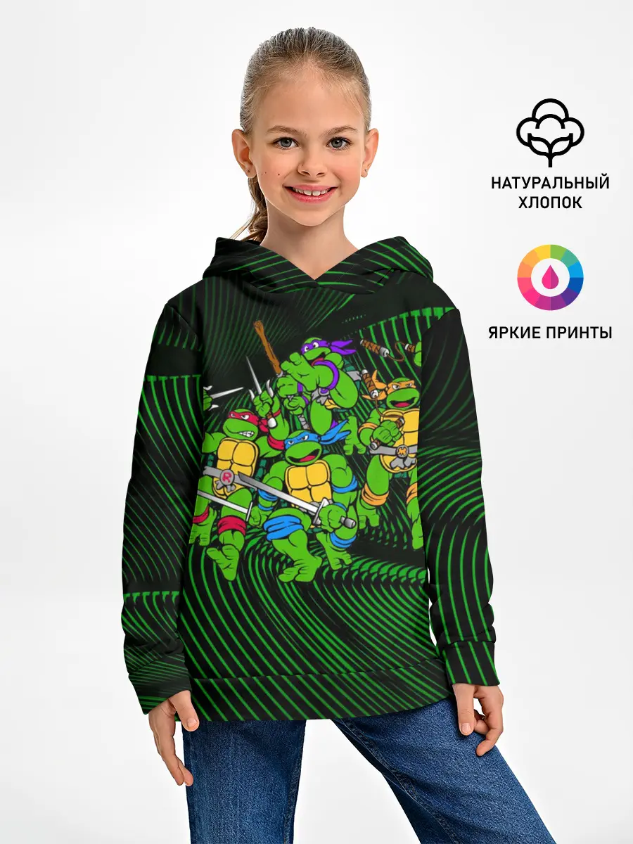 Детское худи / Супер Ниндзя Черепашки