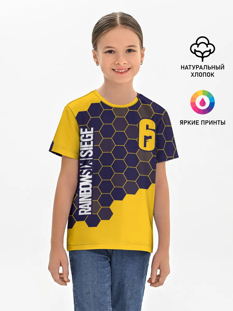 Детская базовая футболка / RAINBOW SIX SIEGE / РАДУГА 6