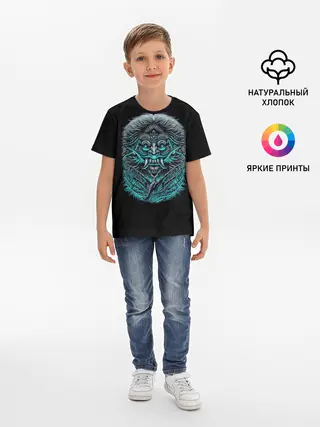 Детская базовая футболка / Баба-Яга