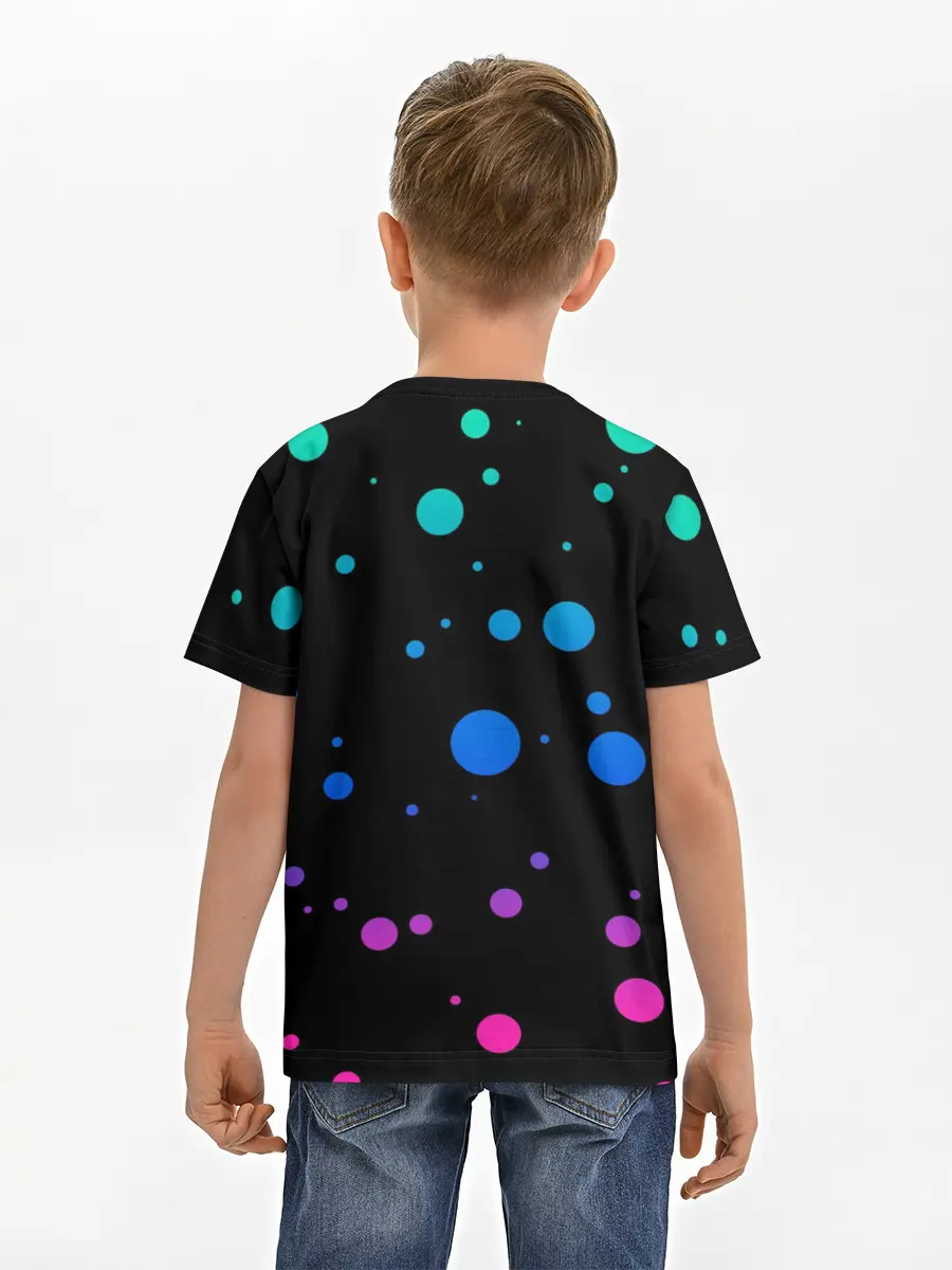 Детская базовая футболка / геометрия