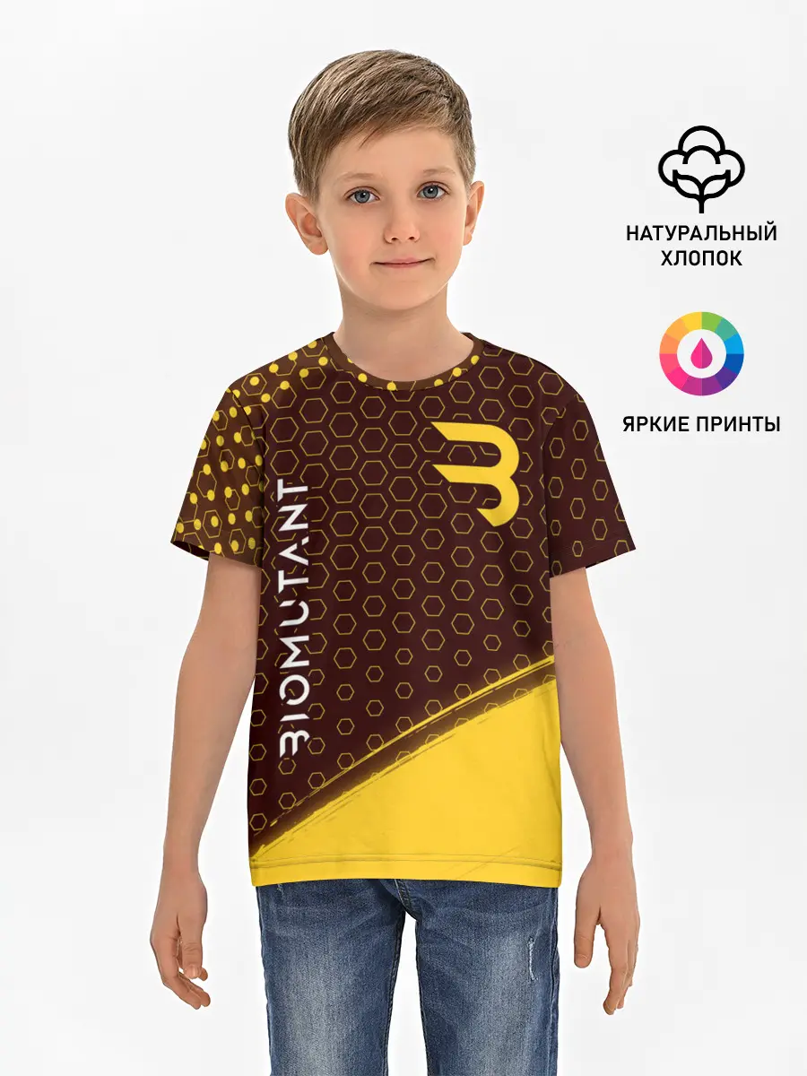 Детская базовая футболка / Биомутант - Краска