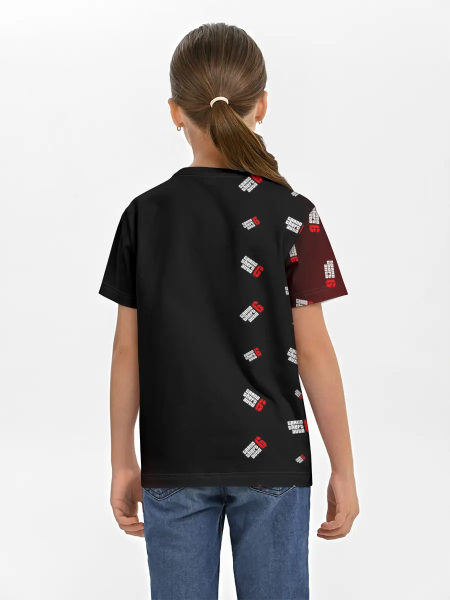 Детская базовая футболка / ГТА 6 - Соты