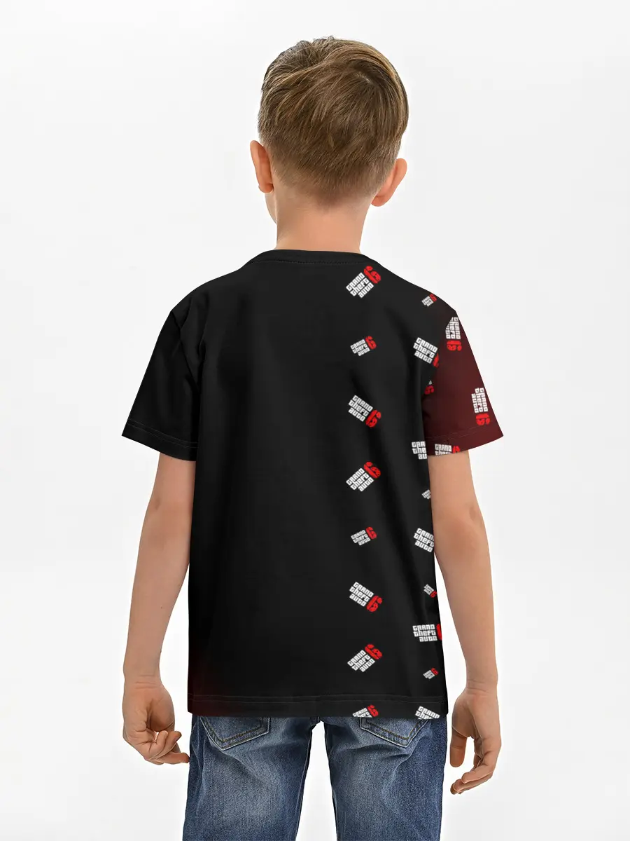 Детская базовая футболка / ГТА 6 - Соты