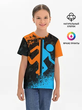 Детская базовая футболка / PORTAL