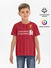 Детская базовая футболка / Liverpool home 19-20