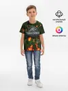 Детская базовая футболка / мир юрского периода
