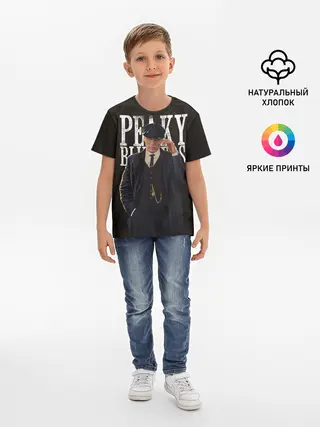 Детская базовая футболка / Томас Шелби лидер ОК