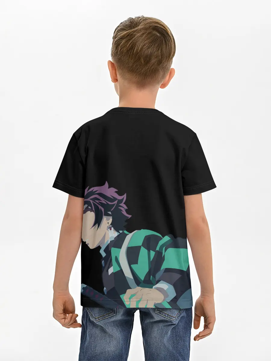 Детская базовая футболка / Tanjirou Kamado