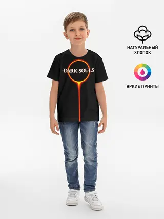 Детская базовая футболка / Dark Souls