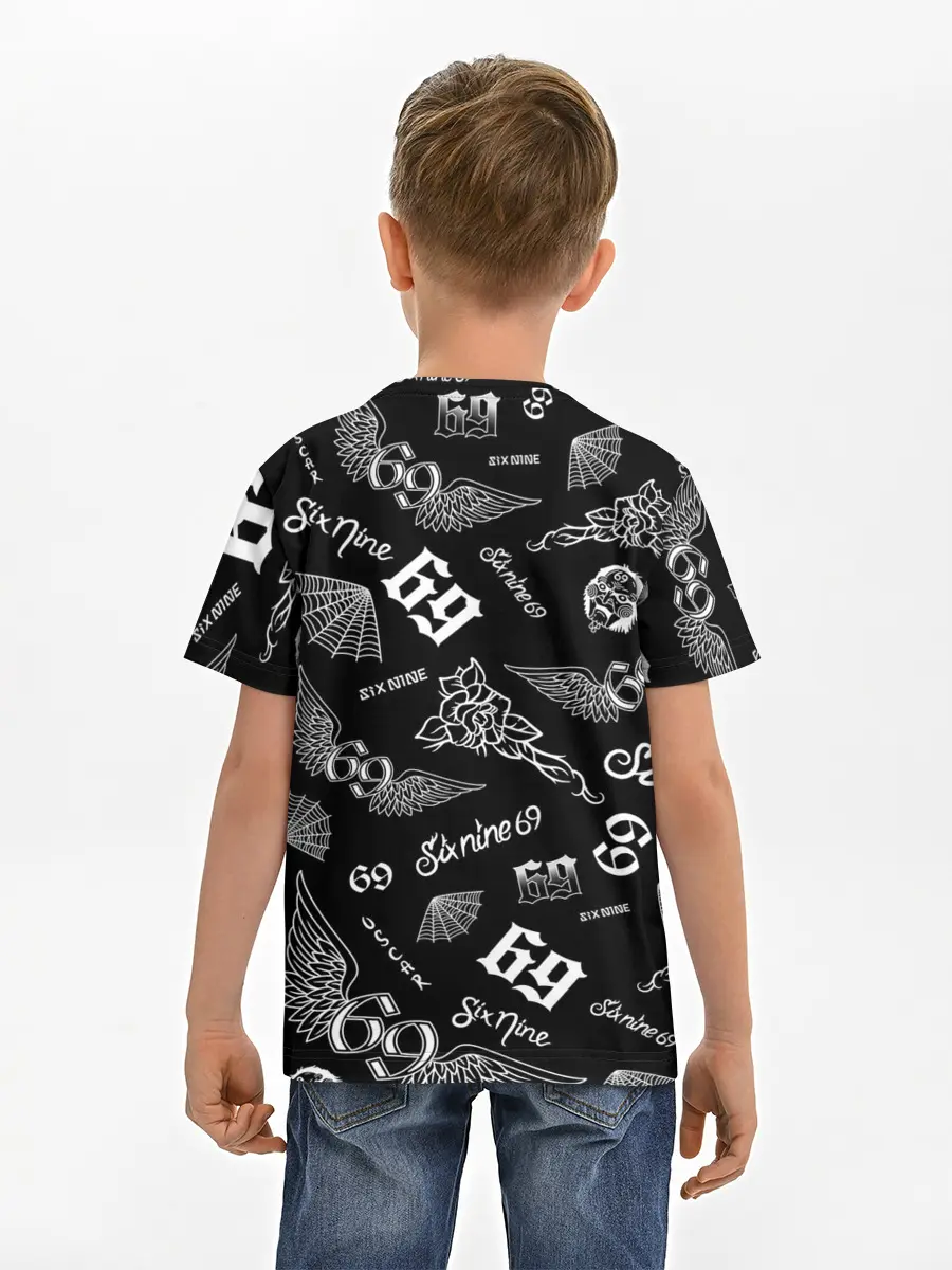 Детская базовая футболка / 6IX9INE