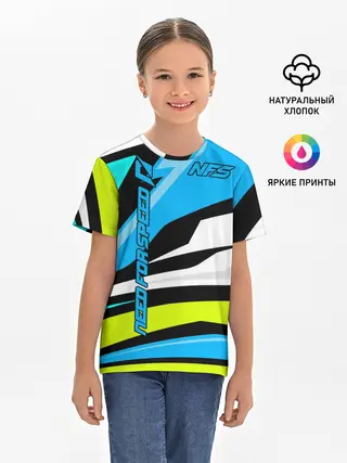 Детская базовая футболка / Need for Speed