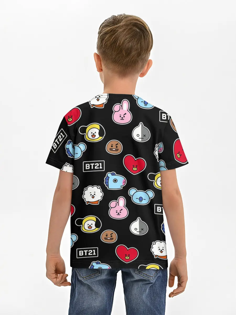Детская базовая футболка / BT21 | BTS | БТС | BANGTAN BOYS