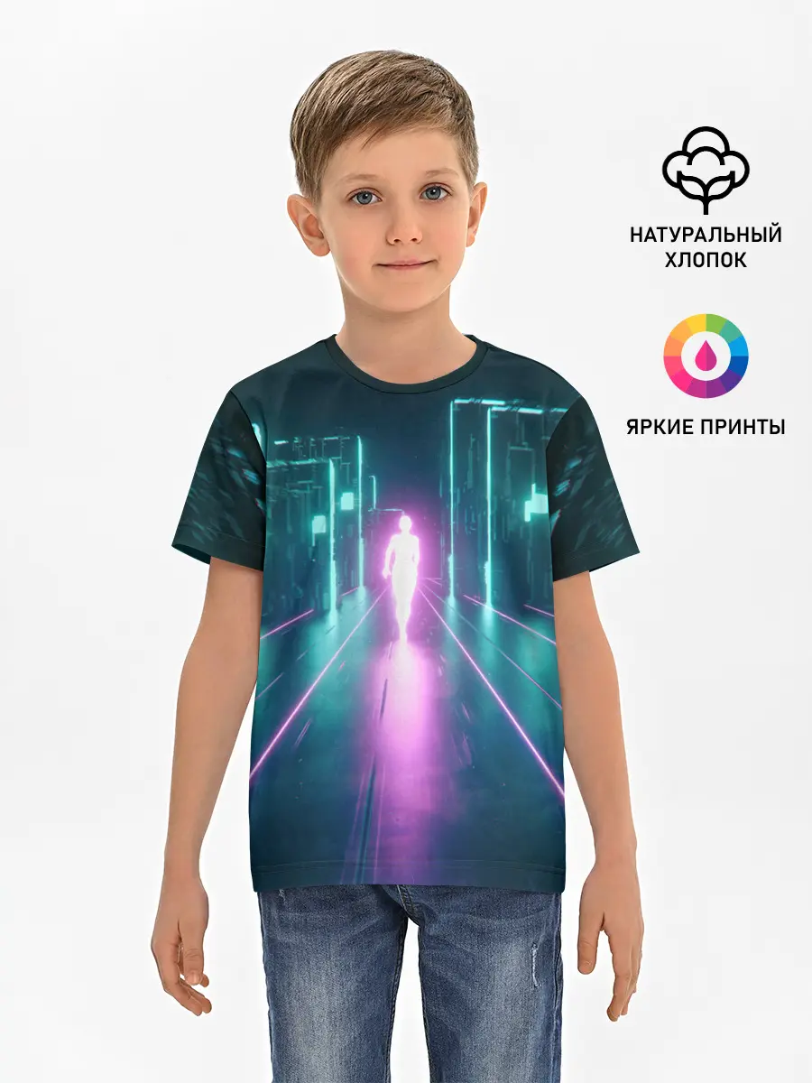 Детская базовая футболка / OutRun