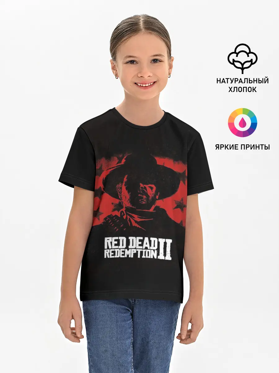 Детская базовая футболка / Red Dead Redemption