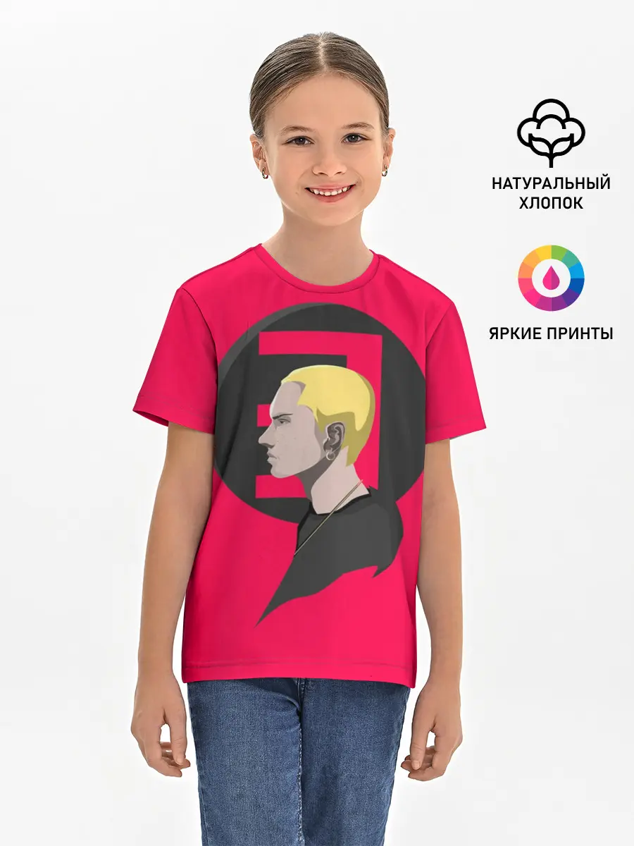 Детская базовая футболка / Eminem