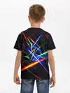 Детская базовая футболка / ФРАКТАЛЬНЫЕ ИСКРЫ
