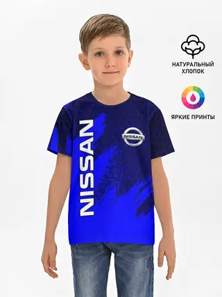 Детская базовая футболка / NISSAN