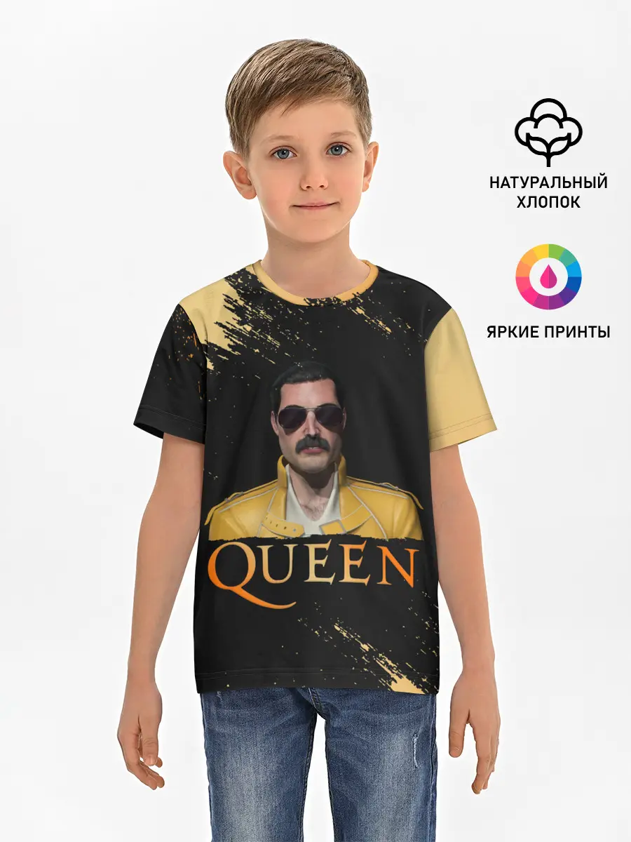 Детская базовая футболка / Фредди Меркьюри | Freddie Mercury