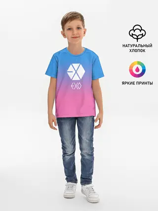 Детская базовая футболка / EXO