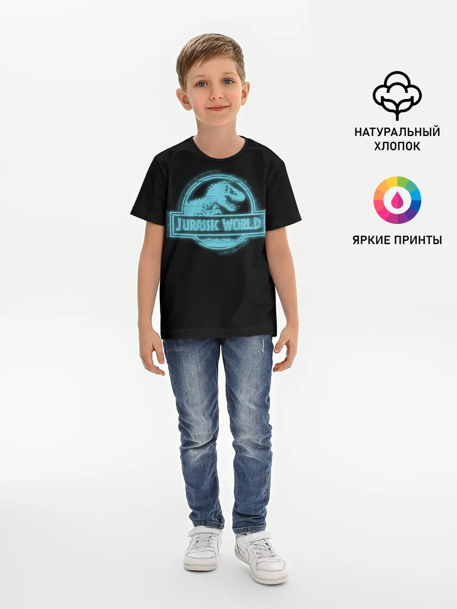 Детская базовая футболка / Jurassic World
