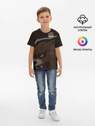 Детская базовая футболка / Форма Bear