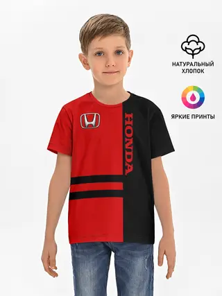 Детская базовая футболка / Honda