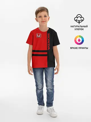 Детская базовая футболка / Honda