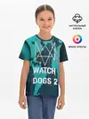 Детская базовая футболка / Watch Dogs 2 NETWORK HACK