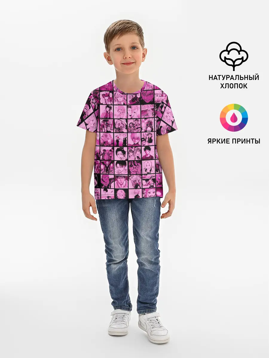 Детская базовая футболка / anime soul | manga