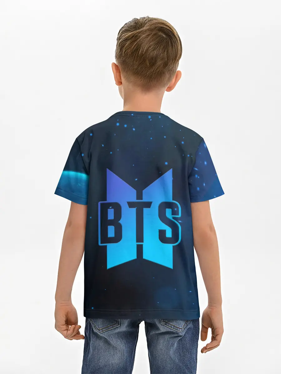 Детская базовая футболка / BTS | БТС | ЛОГО