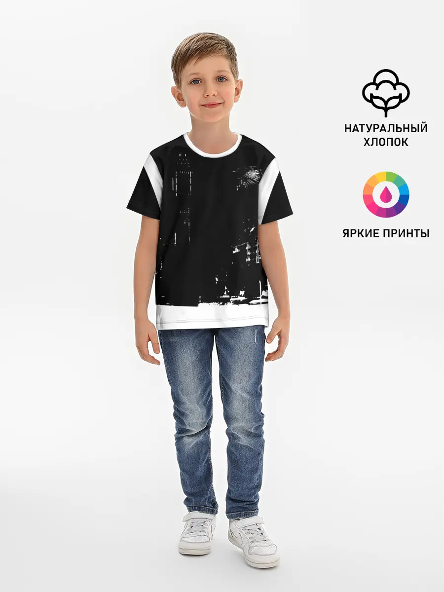 Детская базовая футболка / город
