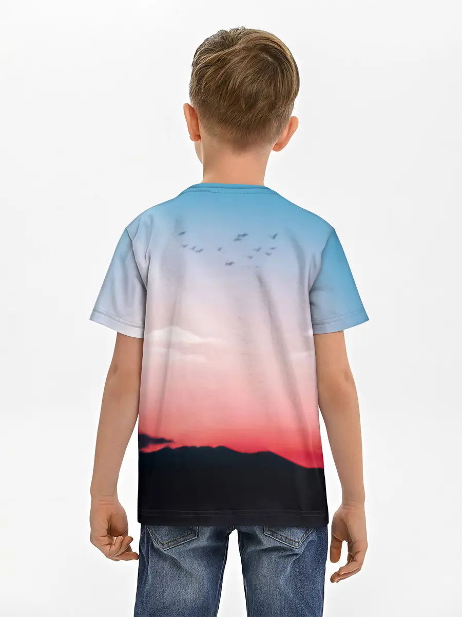 Детская базовая футболка / Ророноа Зоро эпичный One Piece