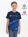 Детская базовая футболка / TOYOTA / ТОЙОТА