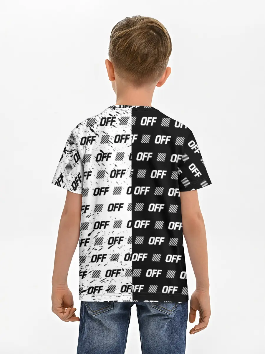 Детская базовая футболка / Выключись и попробуй стиль