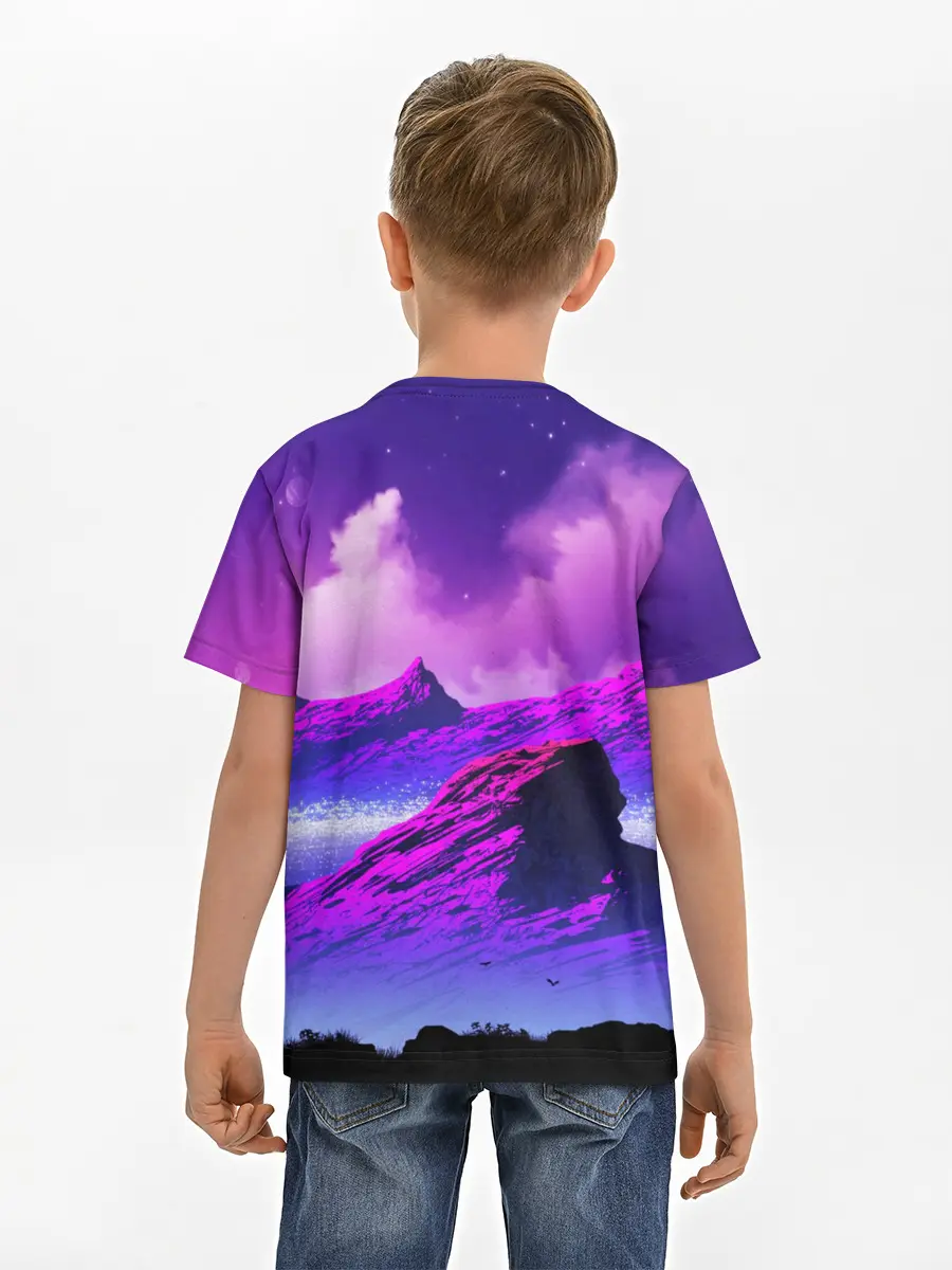 Детская базовая футболка / No Mans Sky