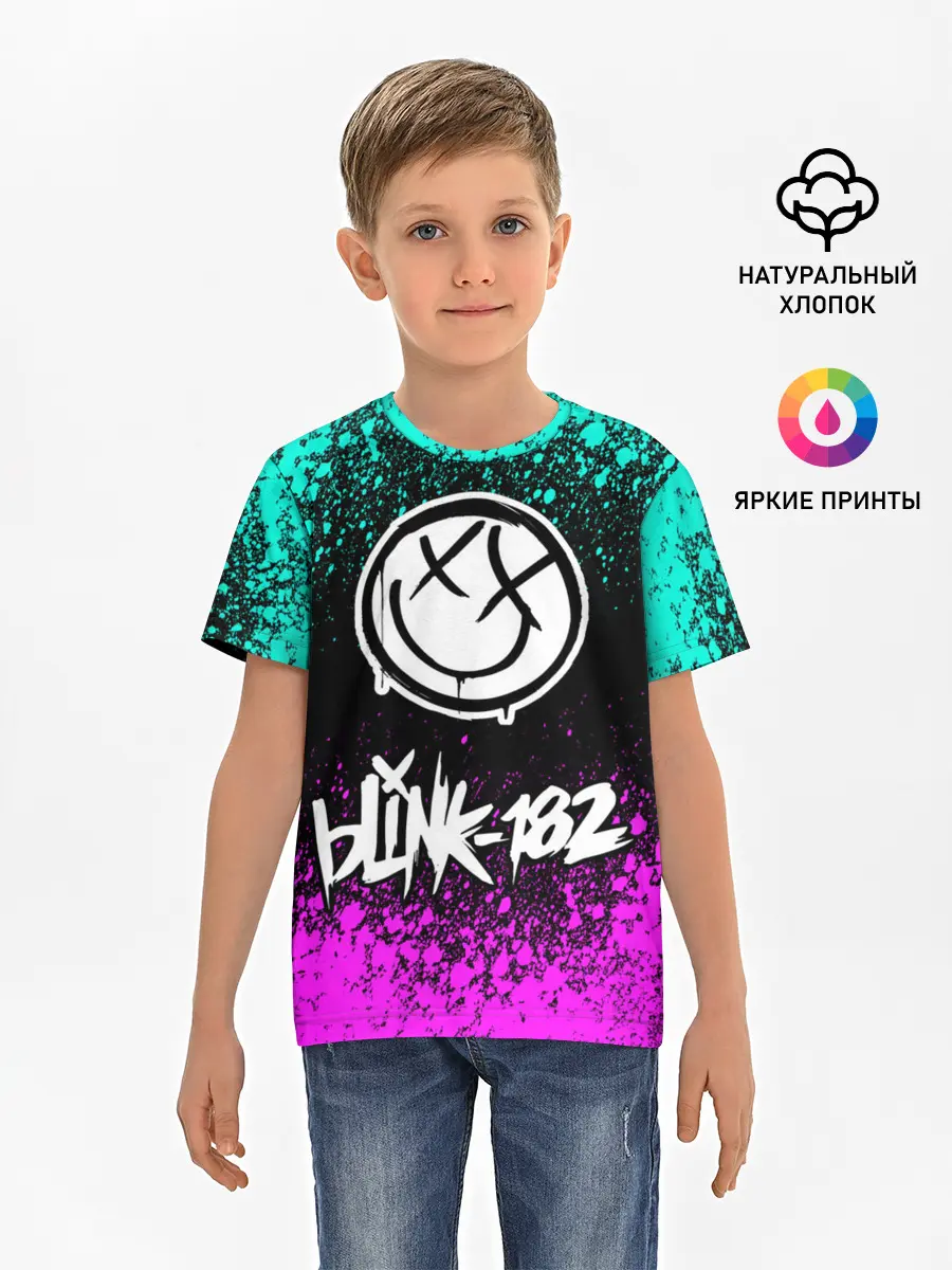 Детская базовая футболка / Blink-182